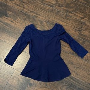 Express peplum too